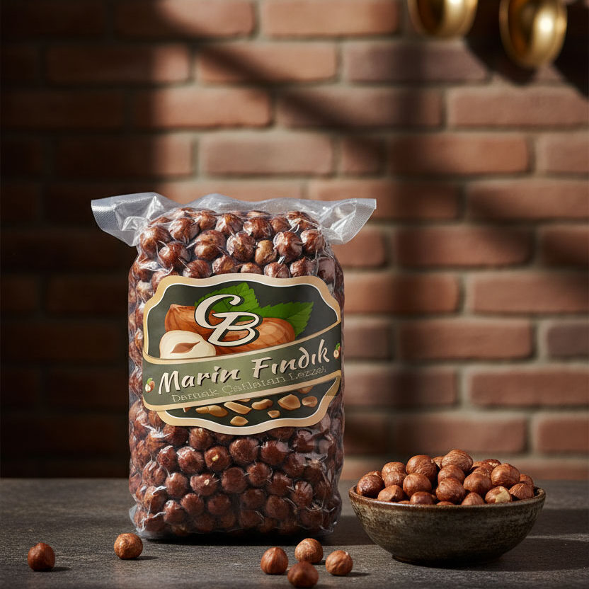 Kavrulmuş  Natürel Fındık 1 kg